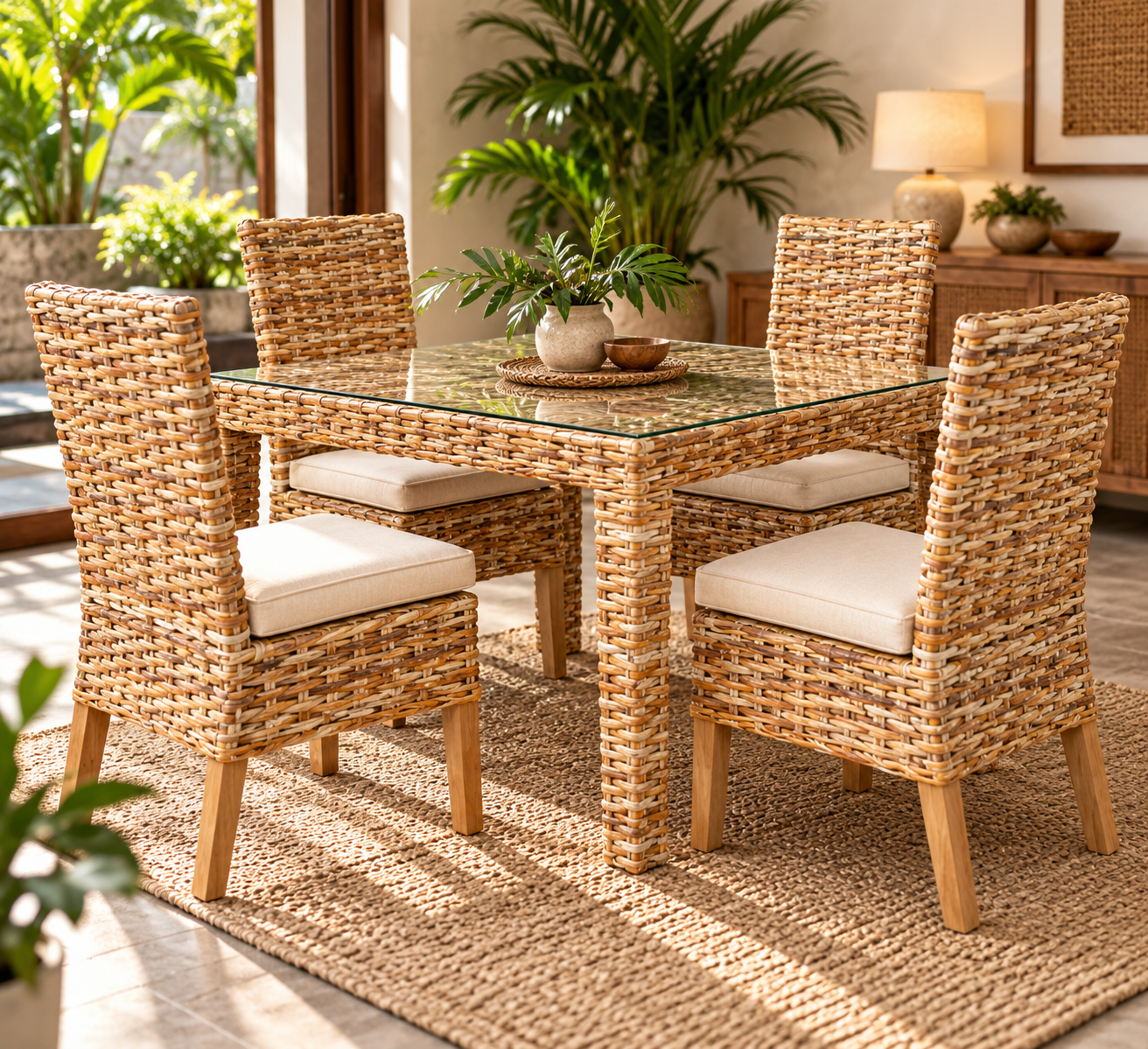 Andrea Arm Dining Set 4</a>